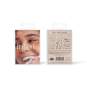 Face Tats Hand-Drawn Temporary Tattoo Pack