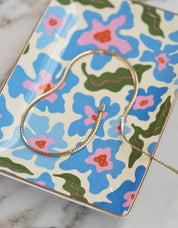 Porcelain Trinket Dish | Trippy Daisies