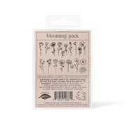 Blooming Hand-Drawn Temporary Tattoo Pack