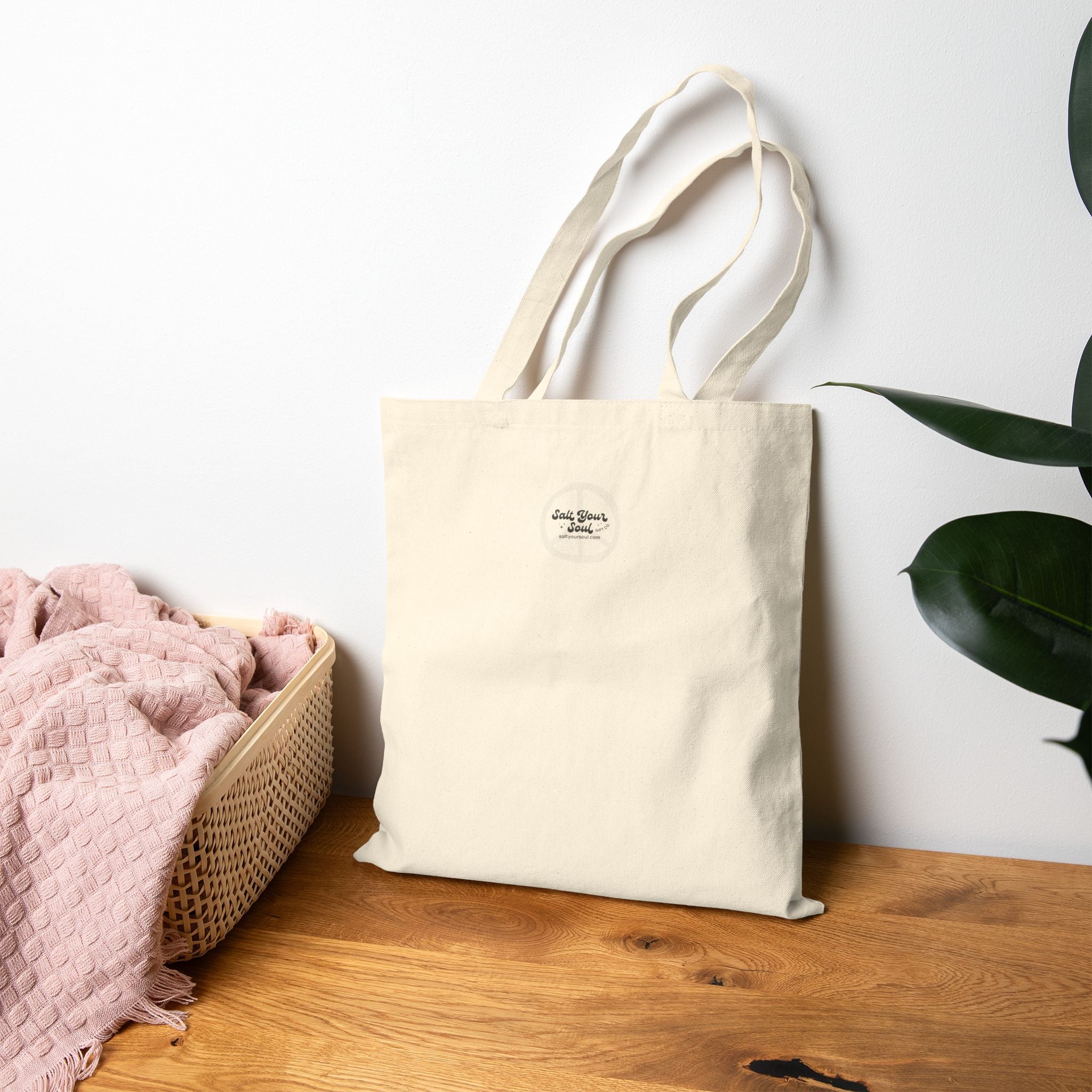Plant Lover Cotton Canvas Tote Bag