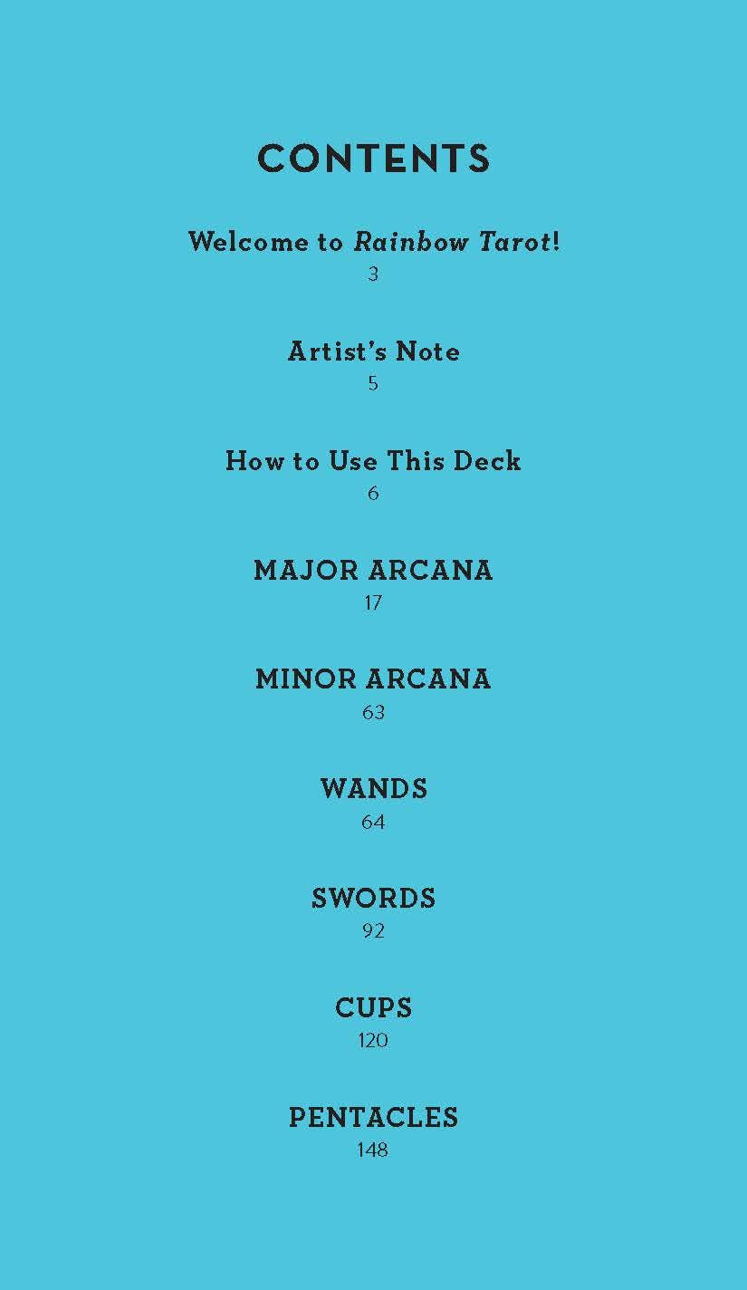 Rainbow Tarot – 78 Cards & Guidebook