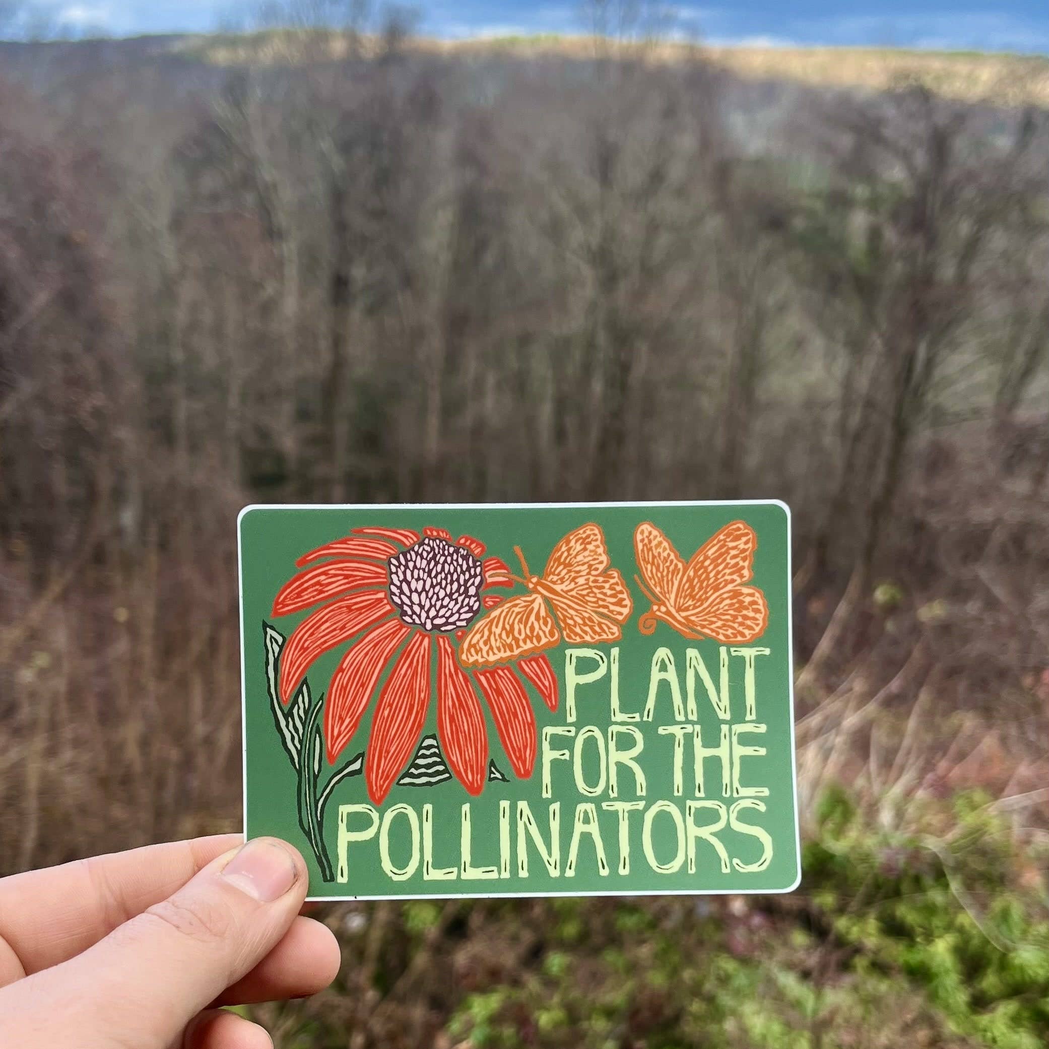 Plant for the Pollinators Sticker