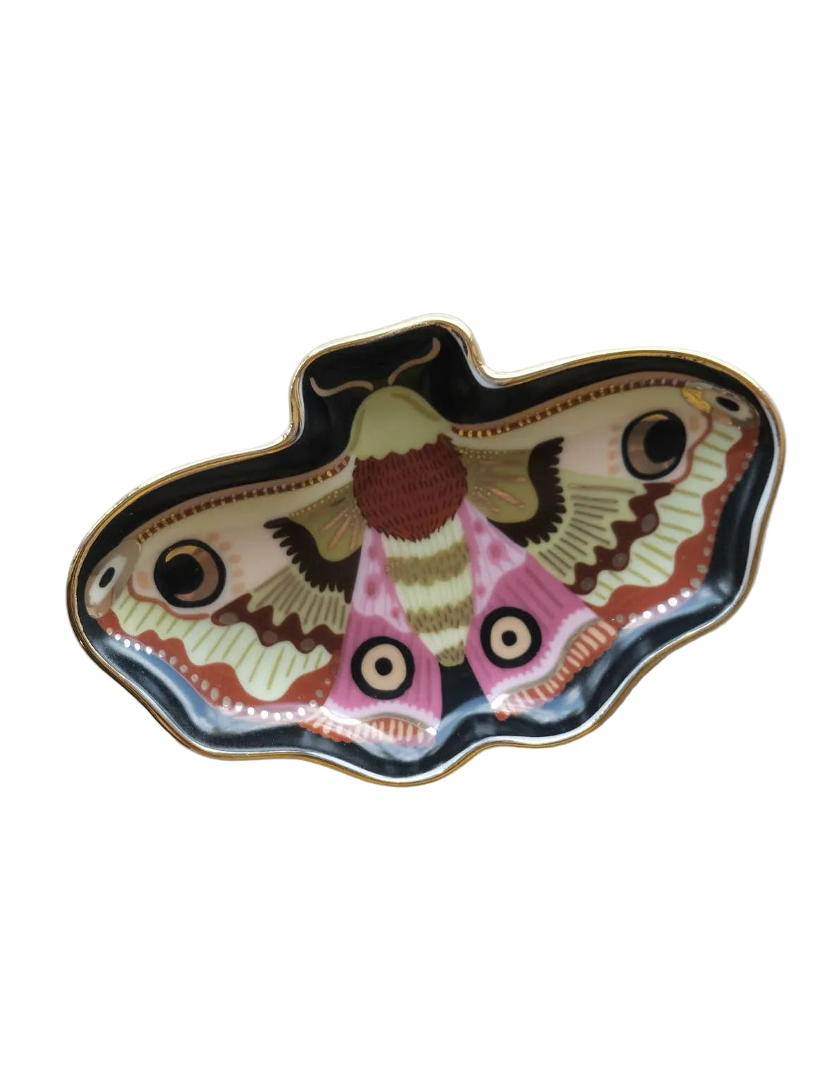Porcelain Trinket Dish | Moon Moth