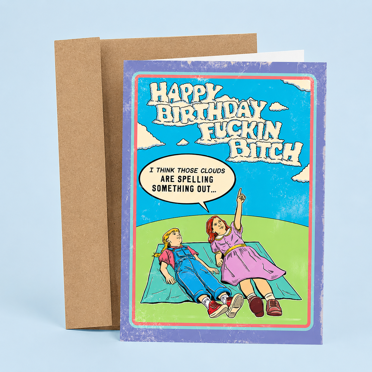 Happy Birthday Fuckin' Bitch Card