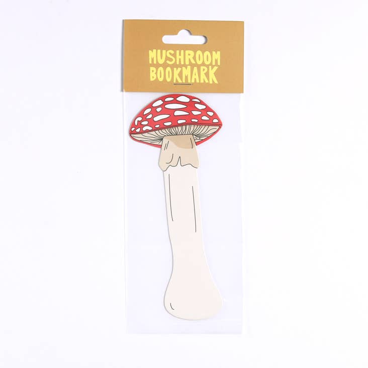 Mushroom Die Cut Bookmark
