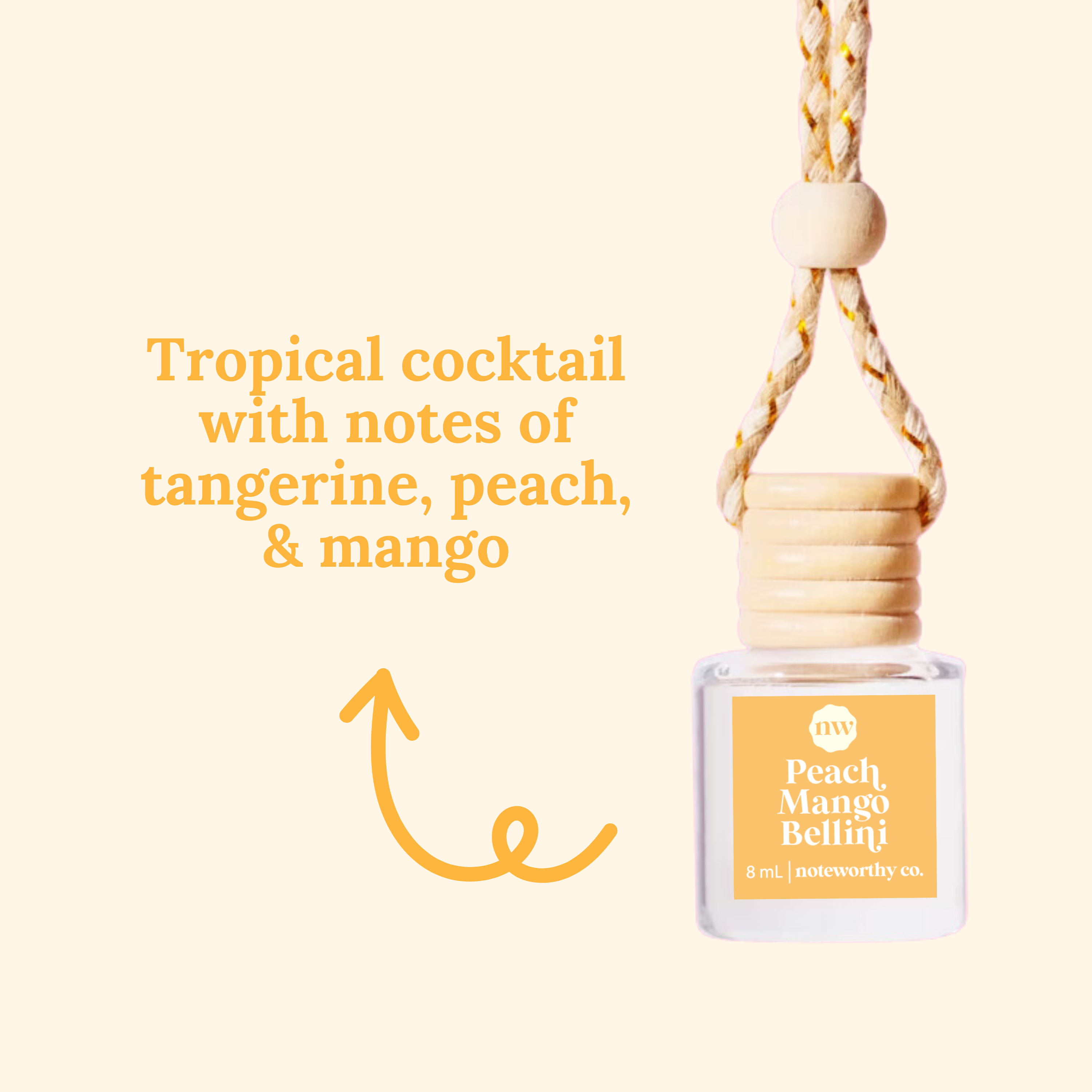 Hanging Essential Oil Diffuser - 15+ Scents