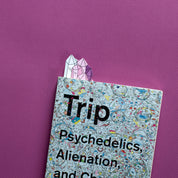 Crystal Cluster Die Cut Bookmark