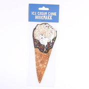 Ice Cream Cone Die Cut Bookmark