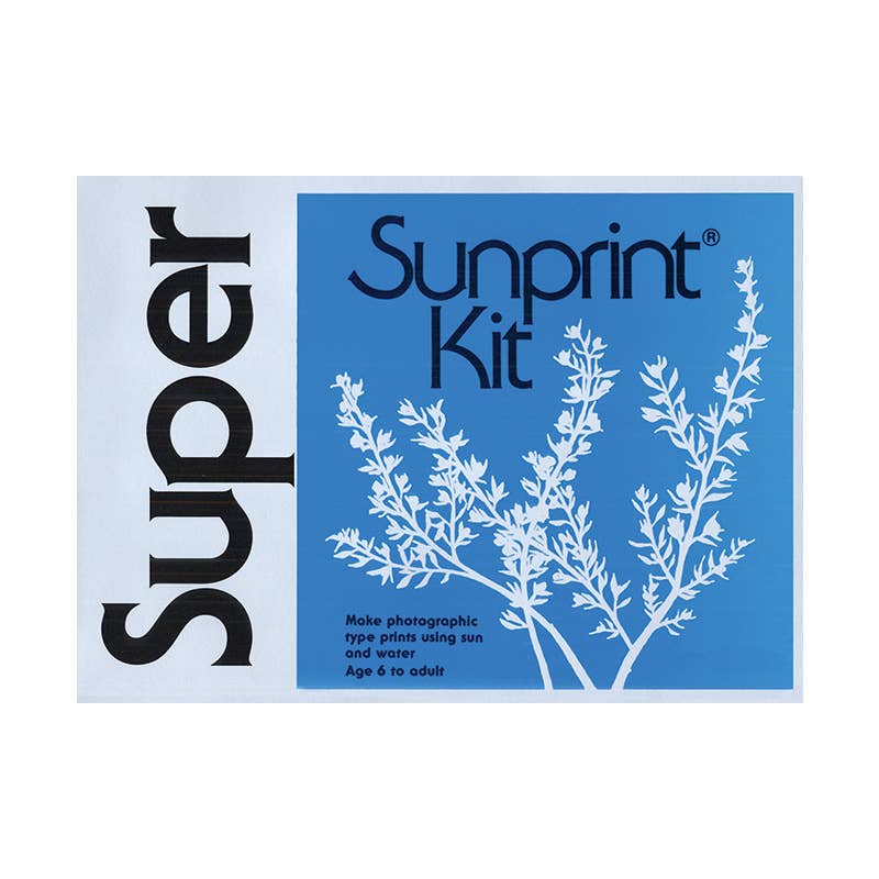 Sunprint Cyanotype Art Kit – DIY Sun Print Paper Set