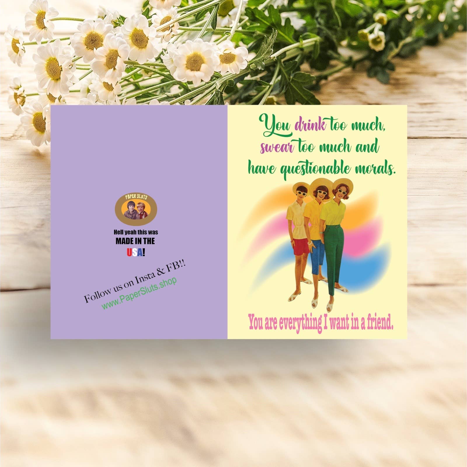 You Drink Too Much Funny Friendship Card