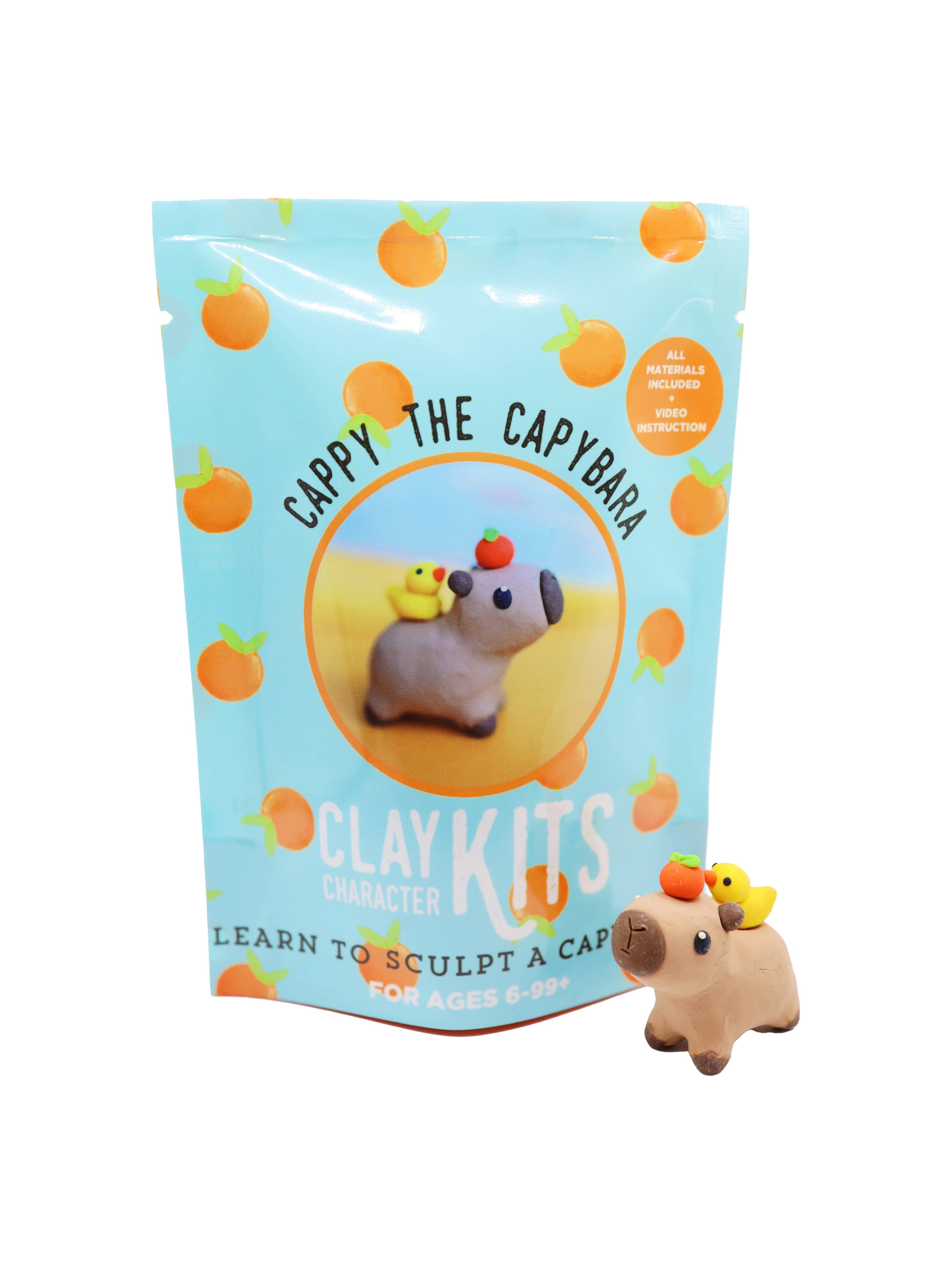 Cappy the Capybara DIY Polymer Clay Kit