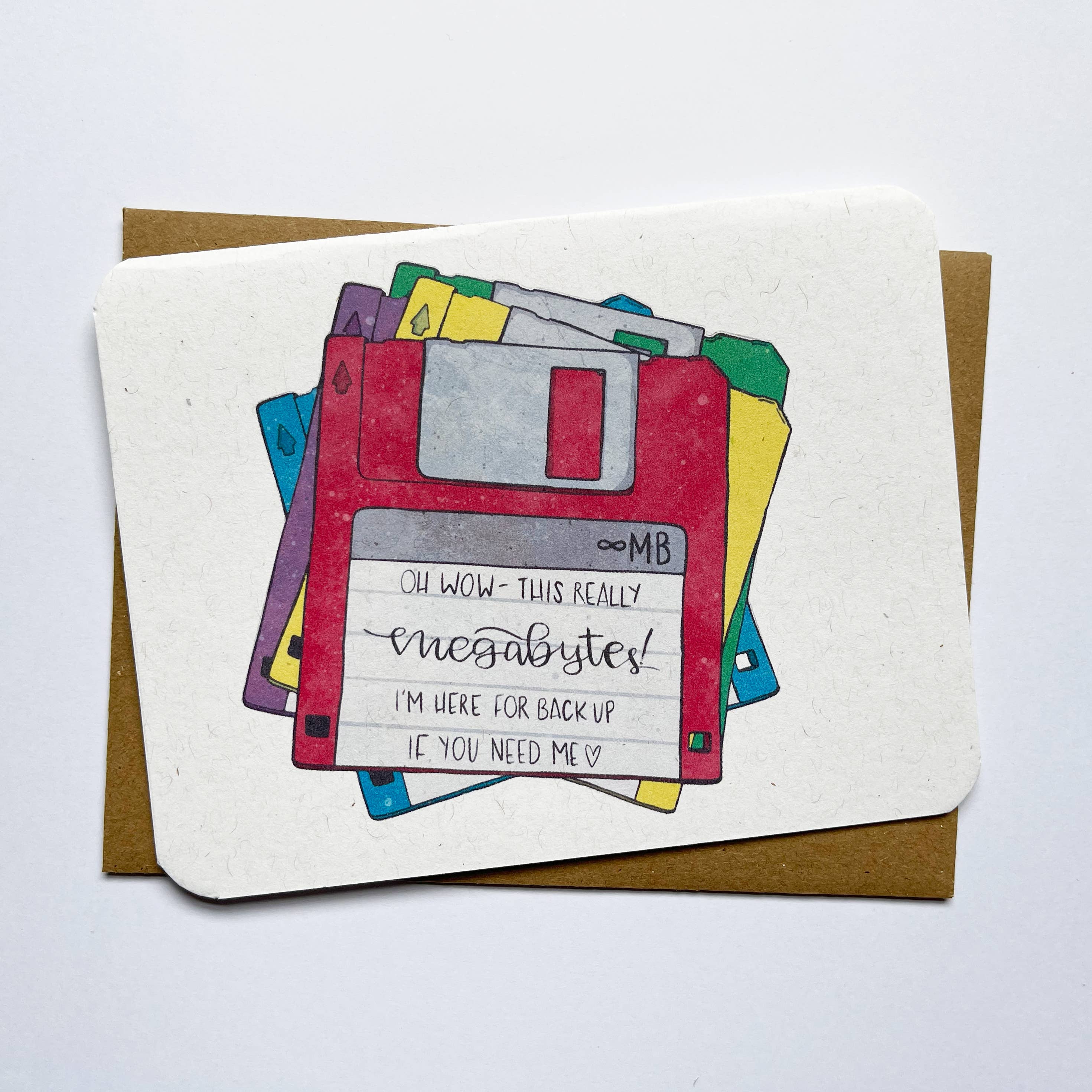 I’m Here for Backup Sympathy Greeting Card