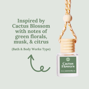 Hanging Essential Oil Diffuser Refill - Cactus Flowers