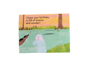 Manatee Birthday Card