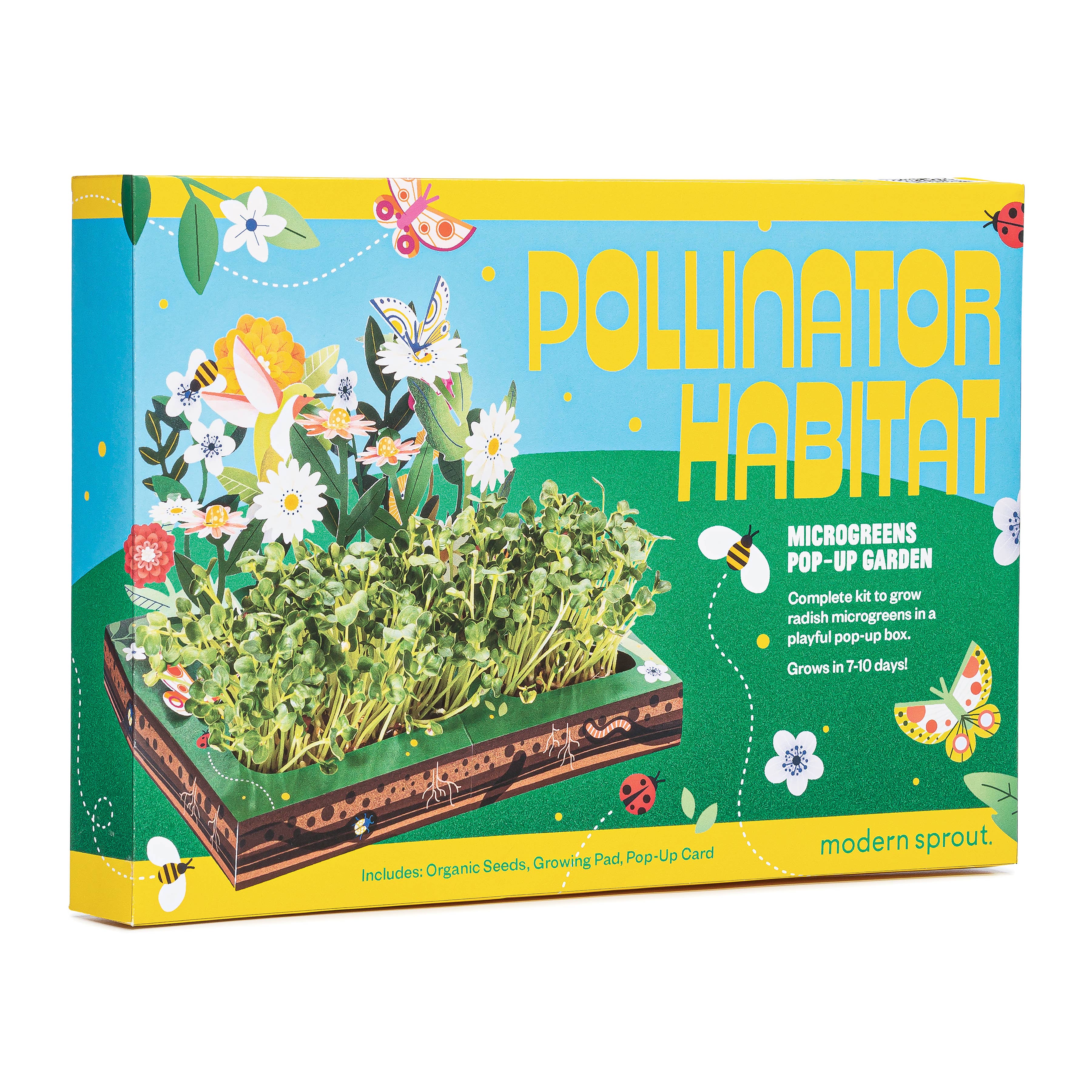 Microgreens DIY Kit: Pollinator Habitat