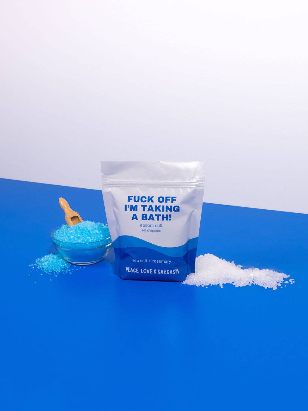 Fuck Off, I’m Taking a Bath! | Sea Salt + Rosemary Epsom Salt Bath Soak