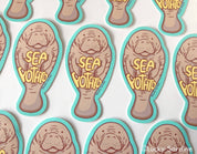 Manatee Sea Potato Vinyl Sticker