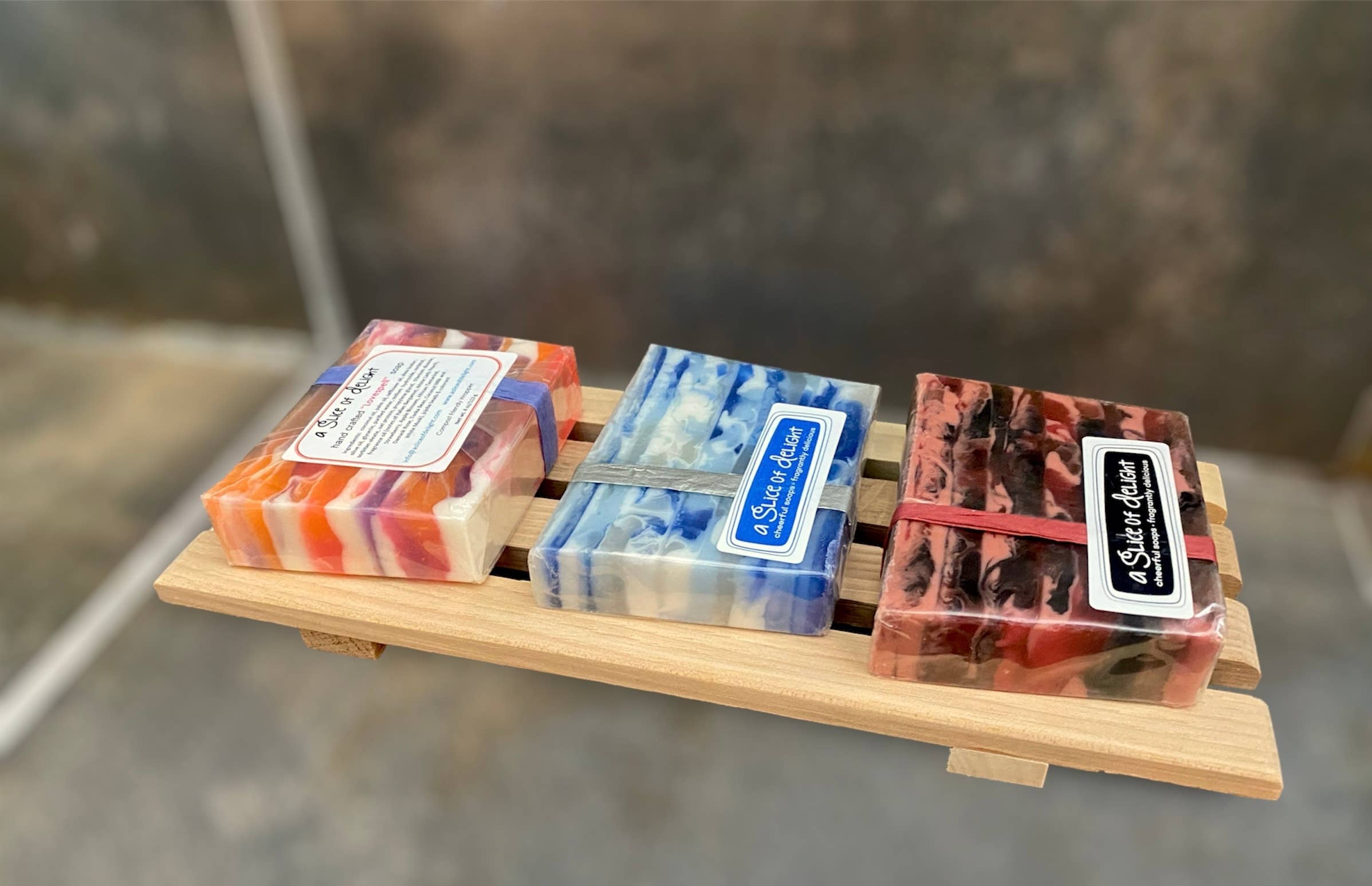 Alder Wood Spa Soap Tray