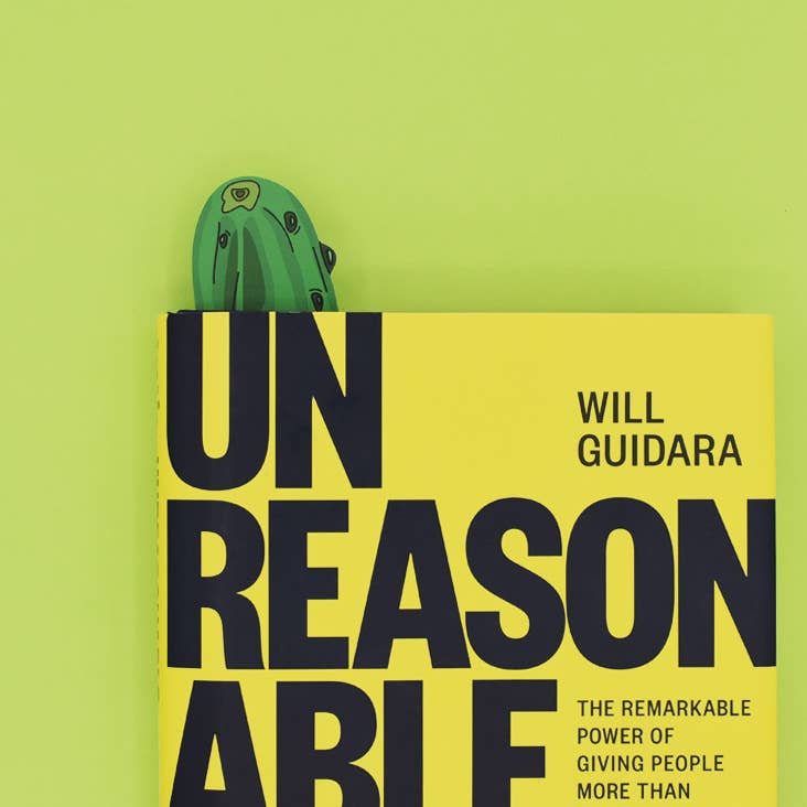 Pickle Die Cut Bookmark