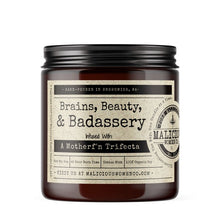  Brains, Beauty and Badassery Candle