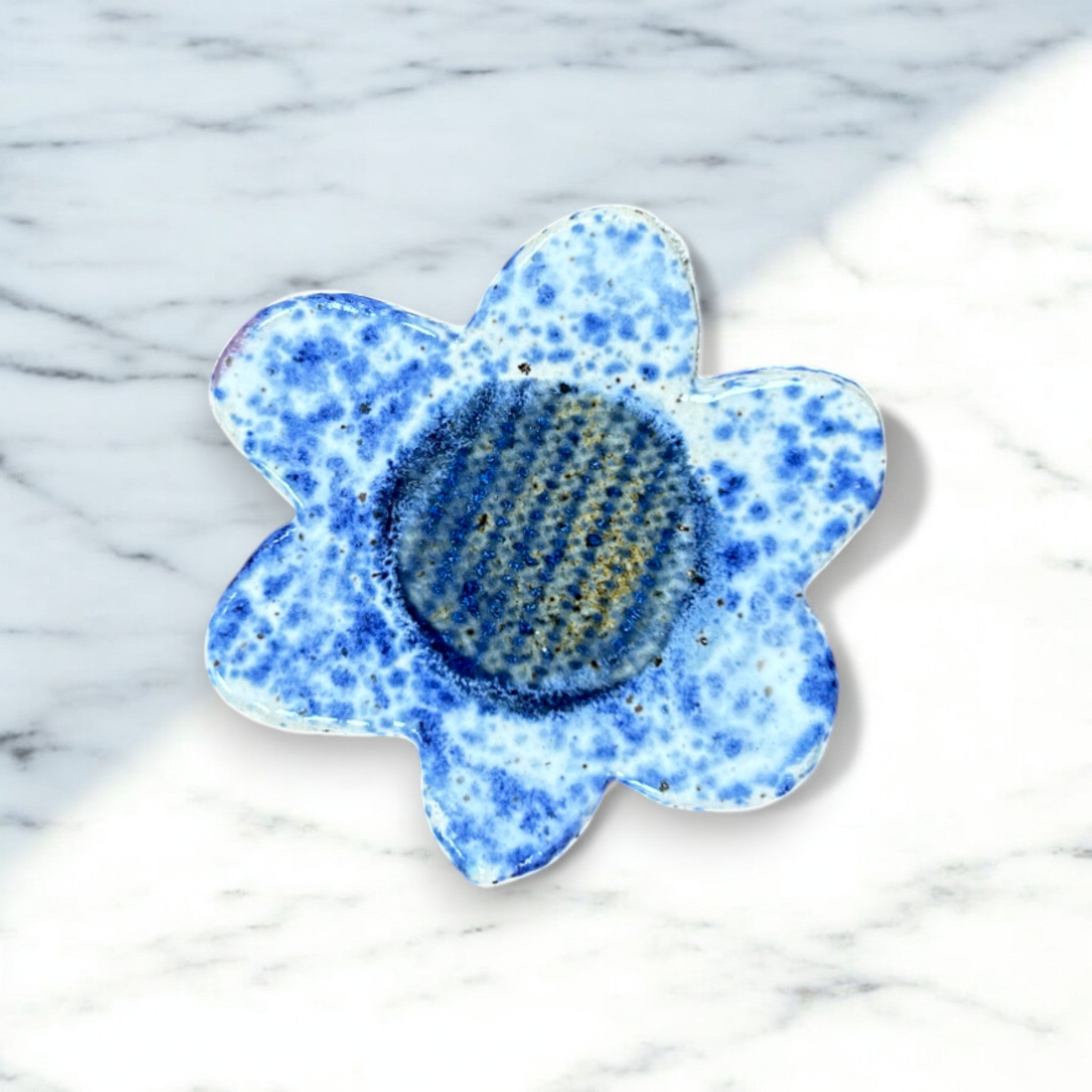 Handmade Ceramic Flower Magnet