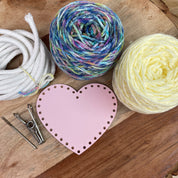 Valentine Coiled Basket Workshop with Macreme by Cre