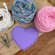 Valentine Coiled Basket Workshop with Macreme by Cre
