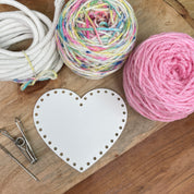 Valentine Coiled Basket Workshop with Macreme by Cre