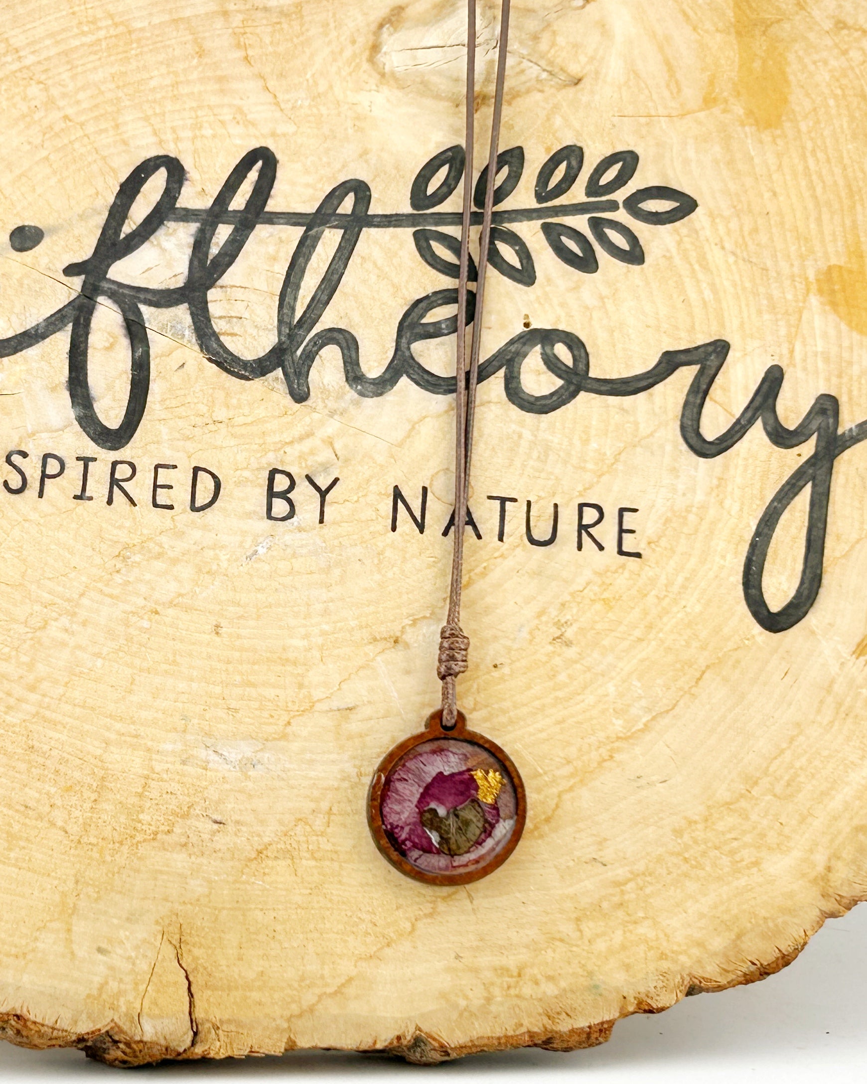 Driftheory x Salt Your Soul – Adjustable Wood & Resin Necklace