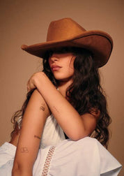 Disco Cowgirl Hand-Drawn Temporary Tattoo Pack