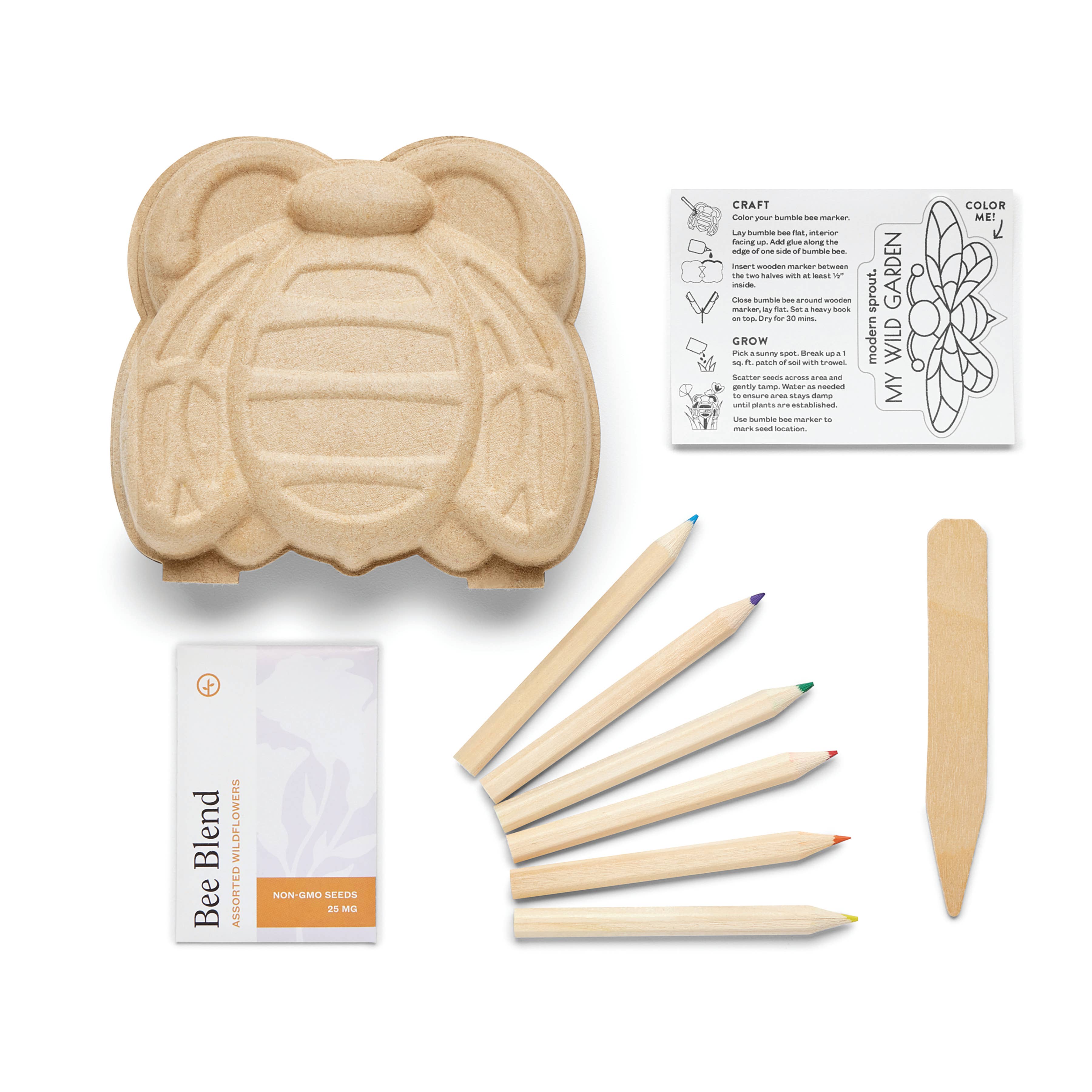 Curious Critter Garden Activity Kit: Bee