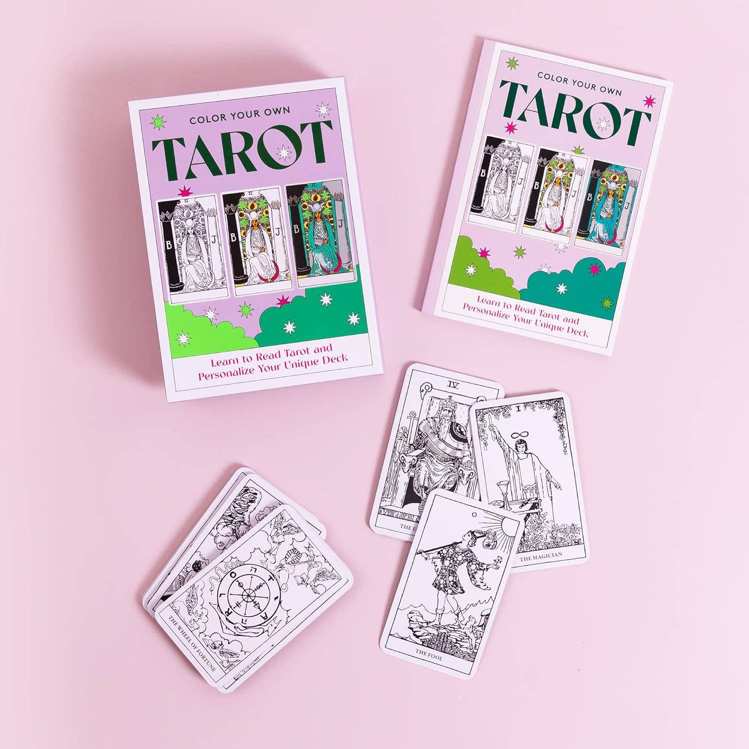 Color Your Own Tarot Deck – Create & Personalize a 78-Card Tarot Set