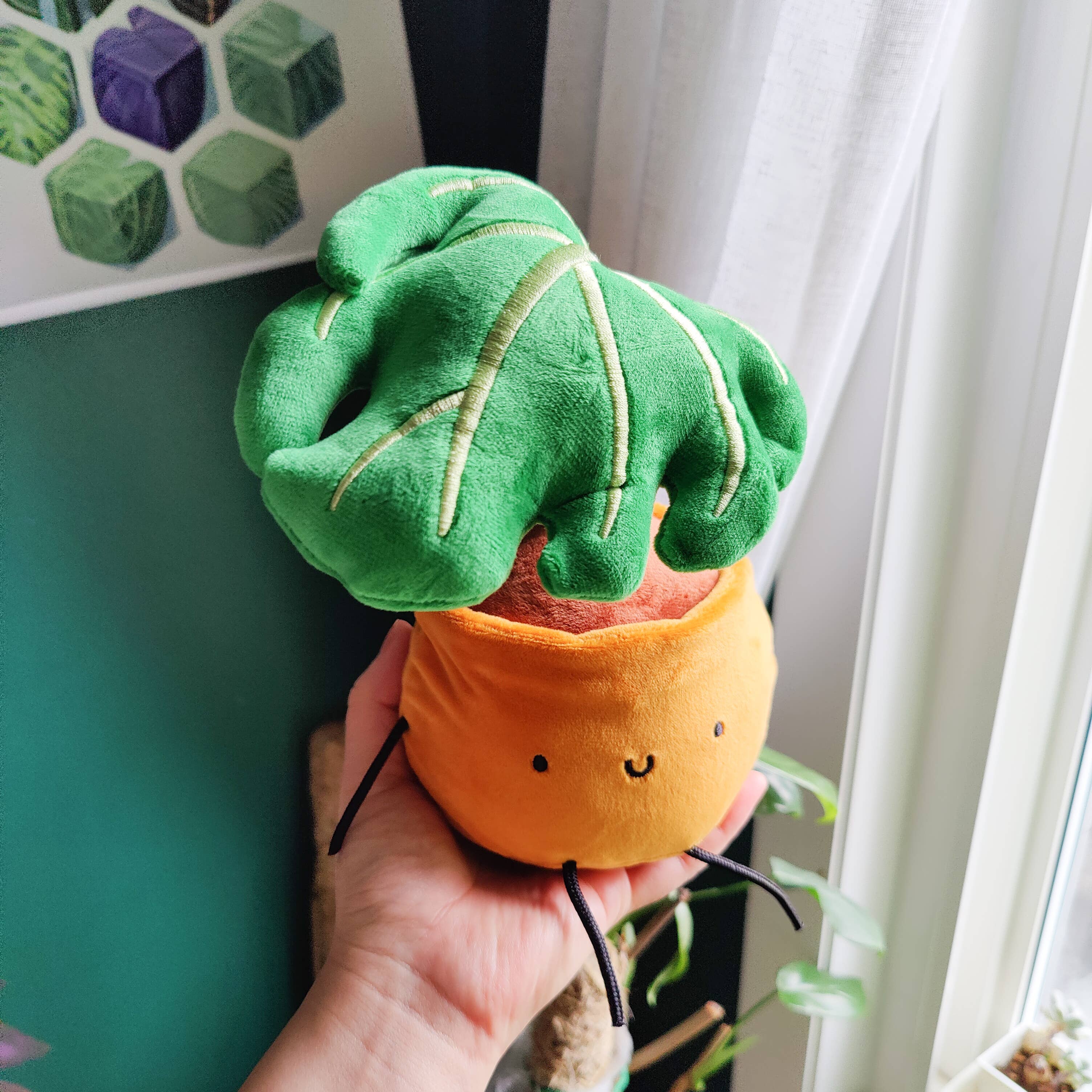 Mochie the Monstera Plant Plush