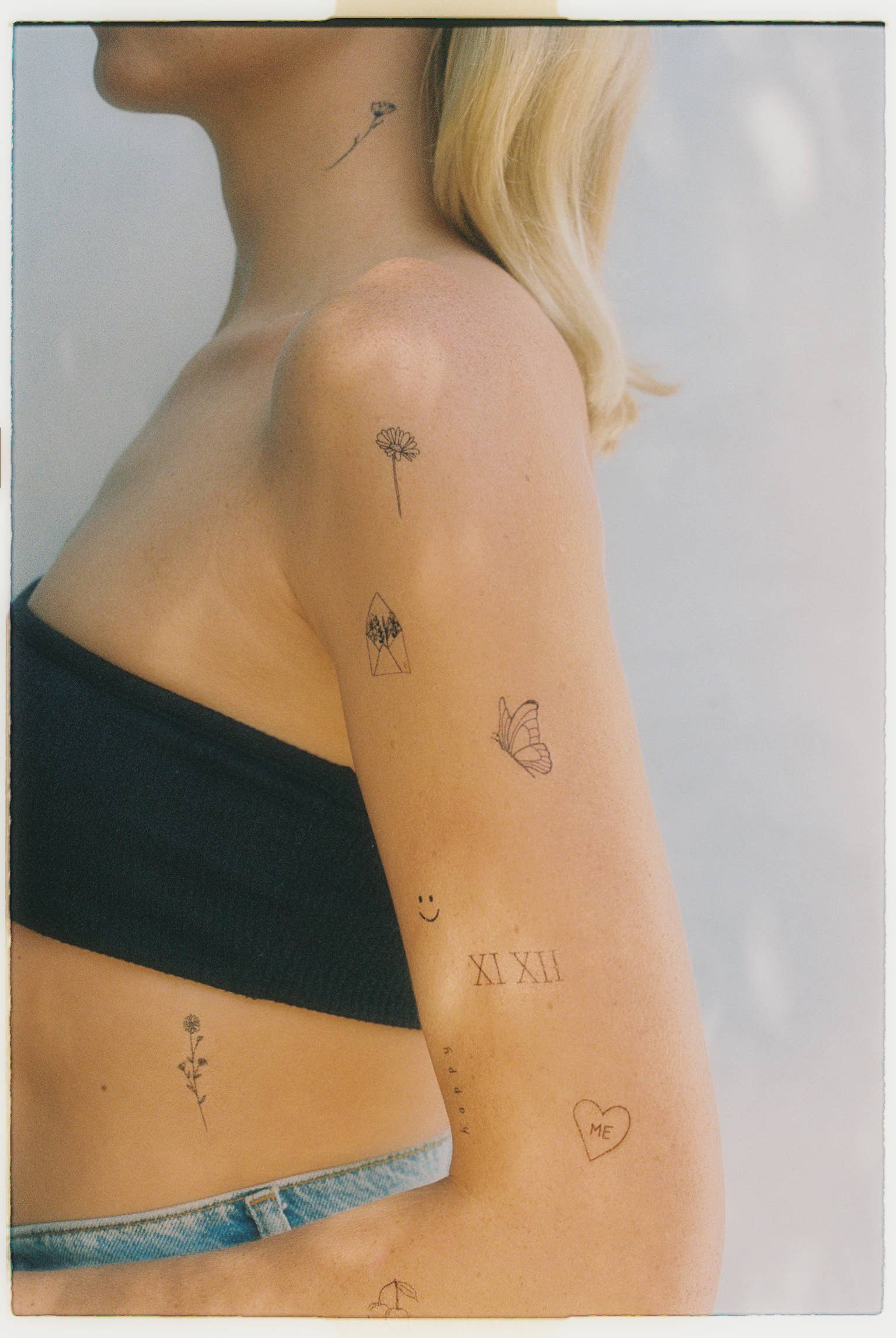 Feel Good Hand-Drawn Temporary Tattoo Pack