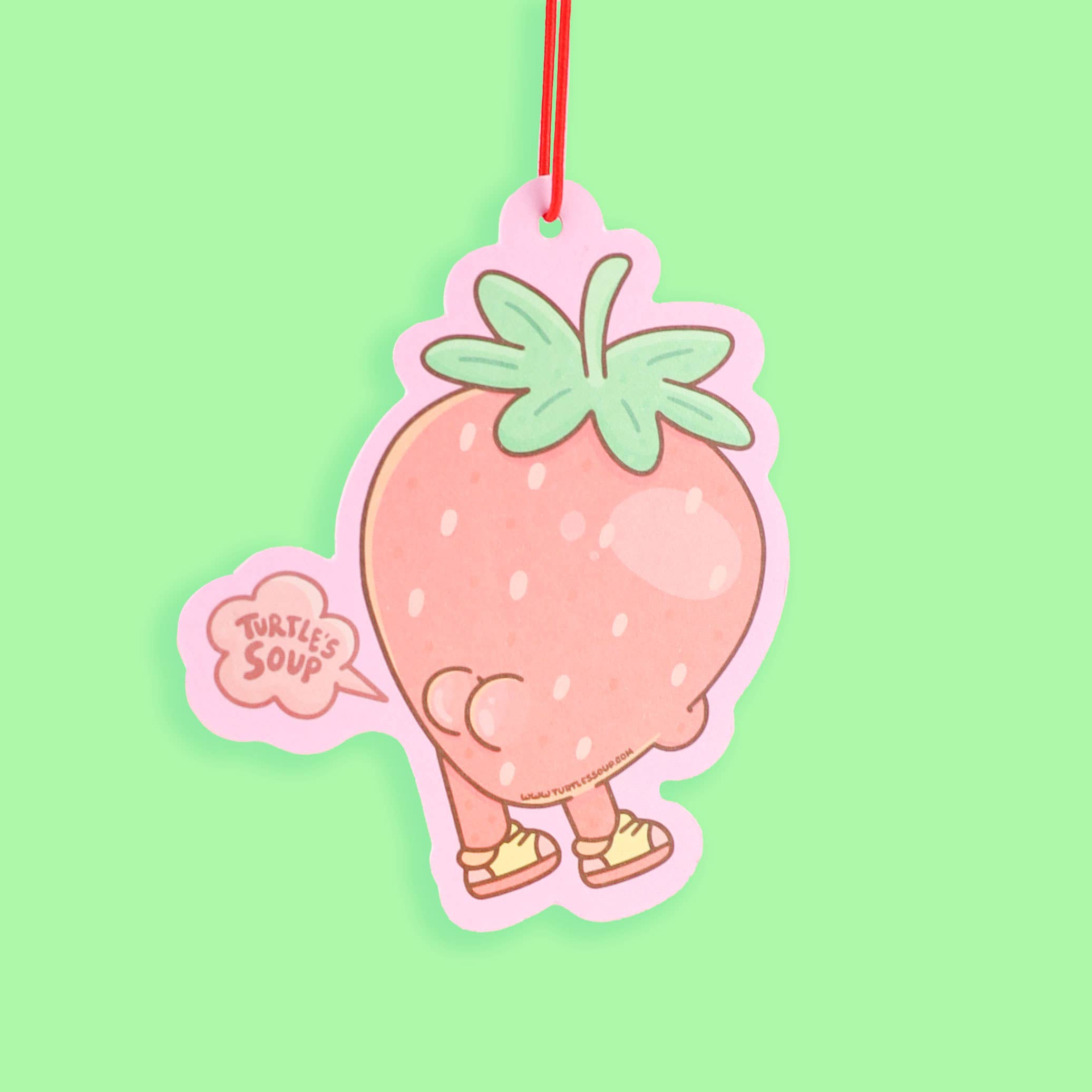 Strawberry Toot Fresh Strawberries Air Freshener