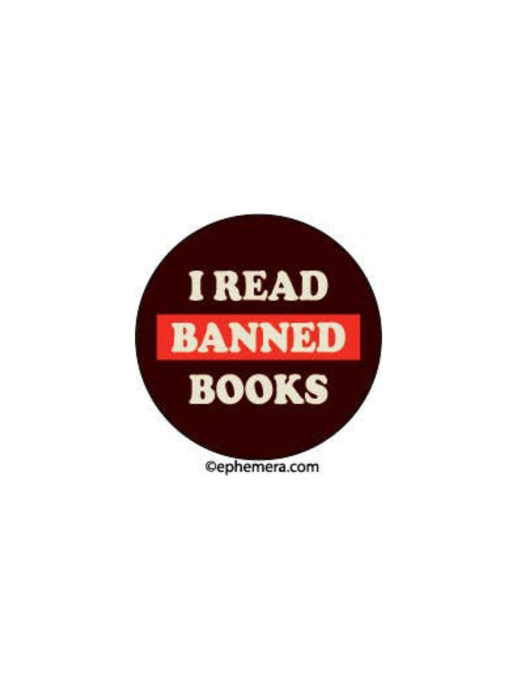 I Read Banned Books Magnet