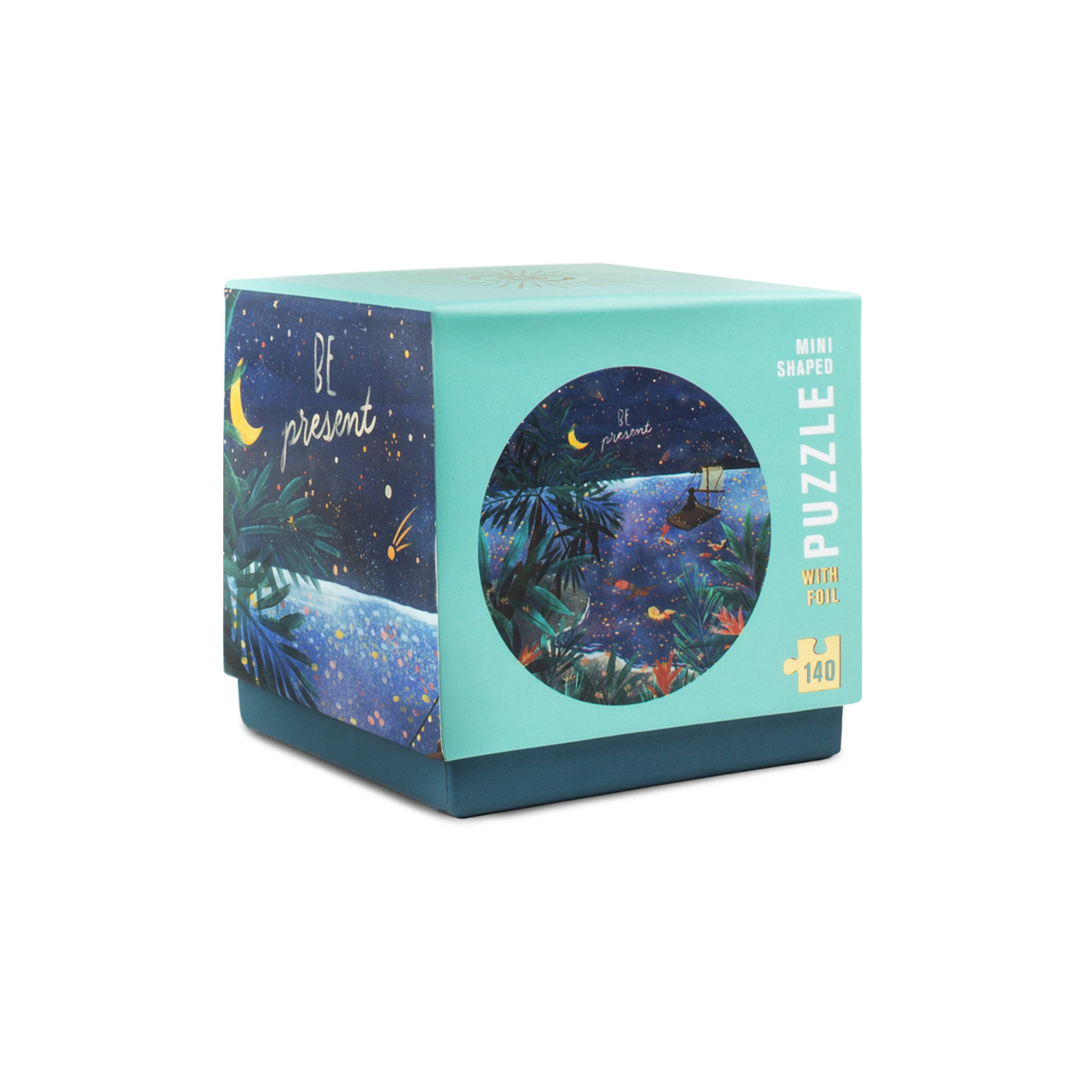 Be Present – Round Jigsaw Puzzle