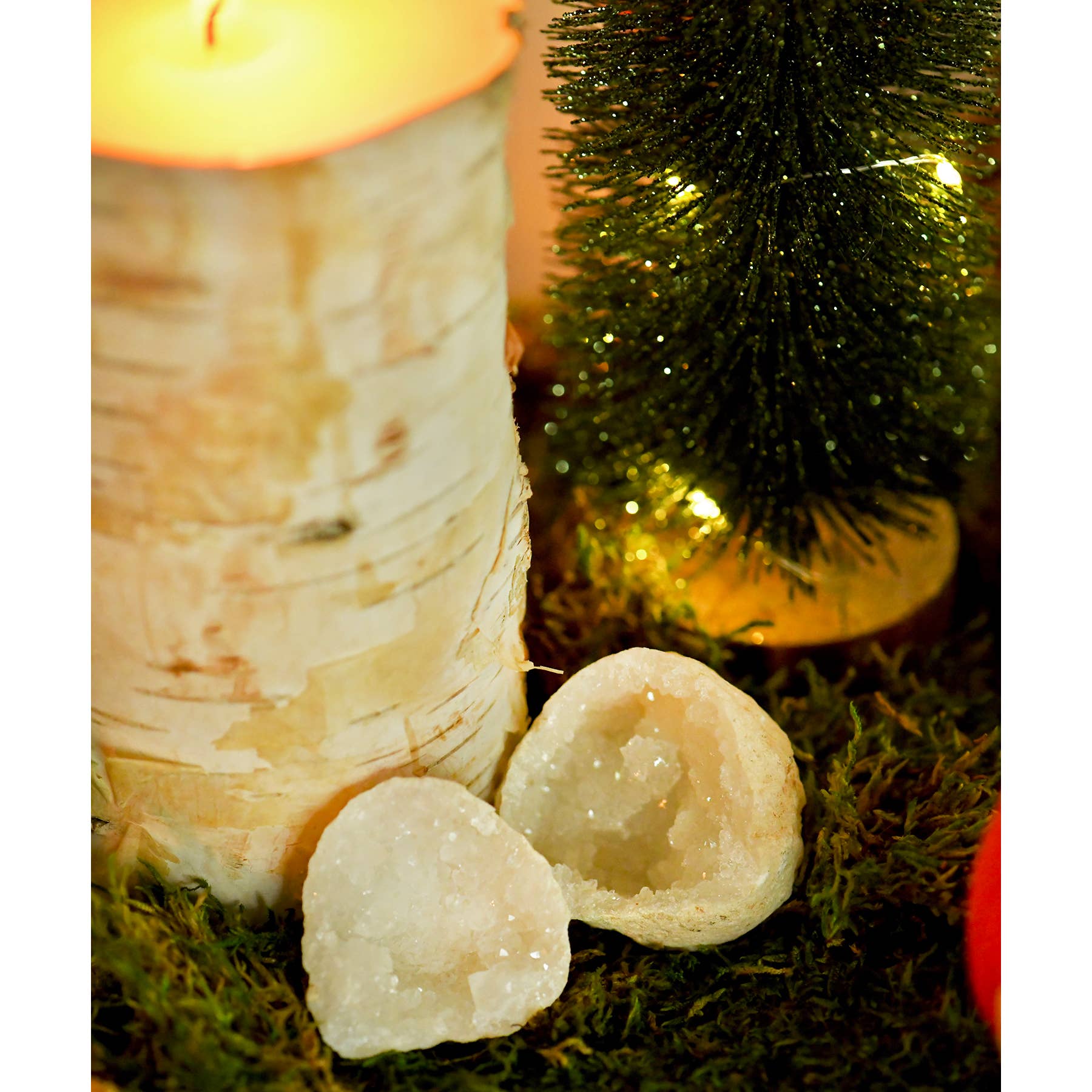 Crystal Geode Surprise – A Natural Treasure with a Hidden Message