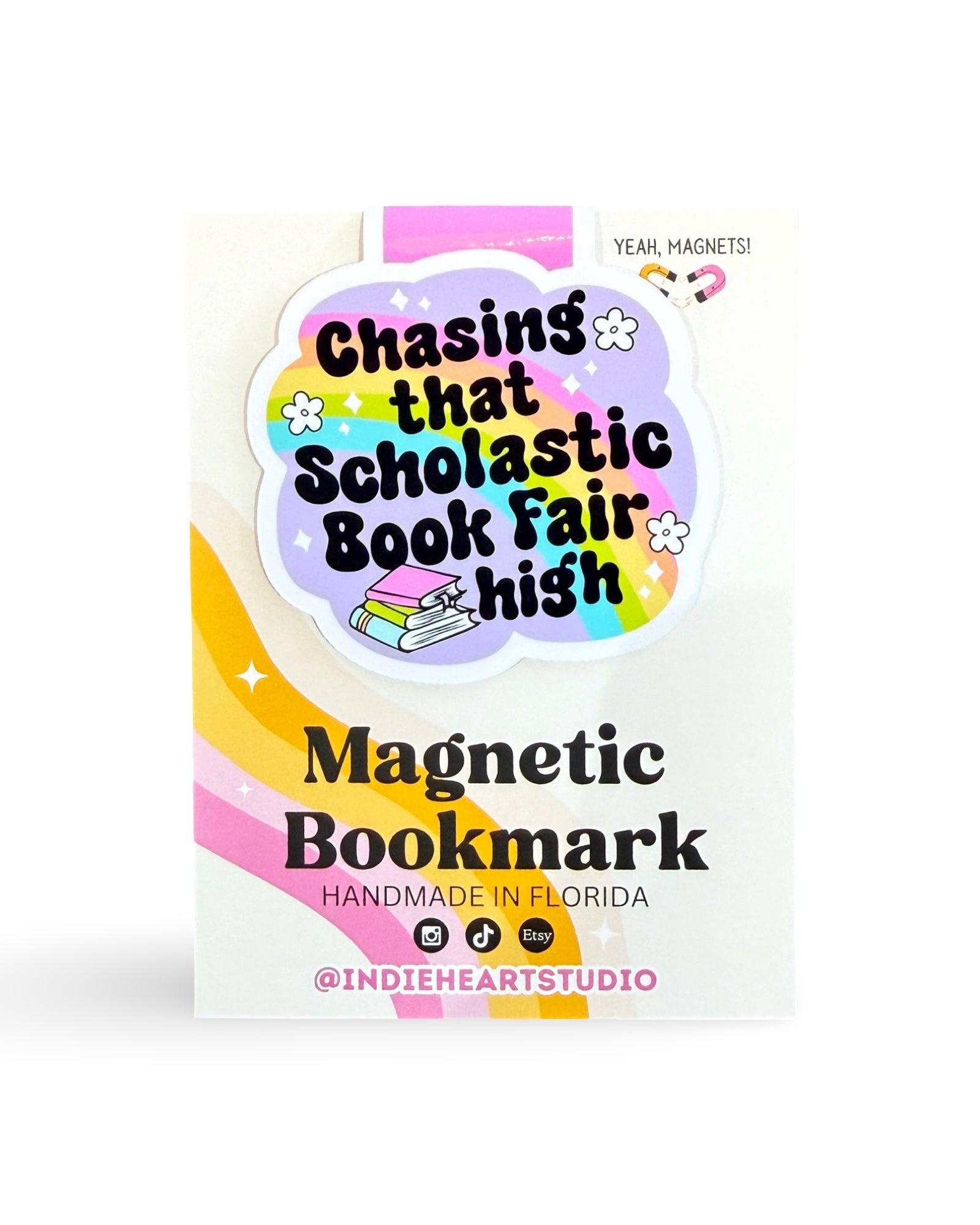 Scholastic Book Fair Magnetic Bookmark