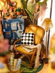 Book Nook DIY Miniature House Kit: Garden House