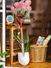 Book Nook DIY Miniature House Kit: Garden House