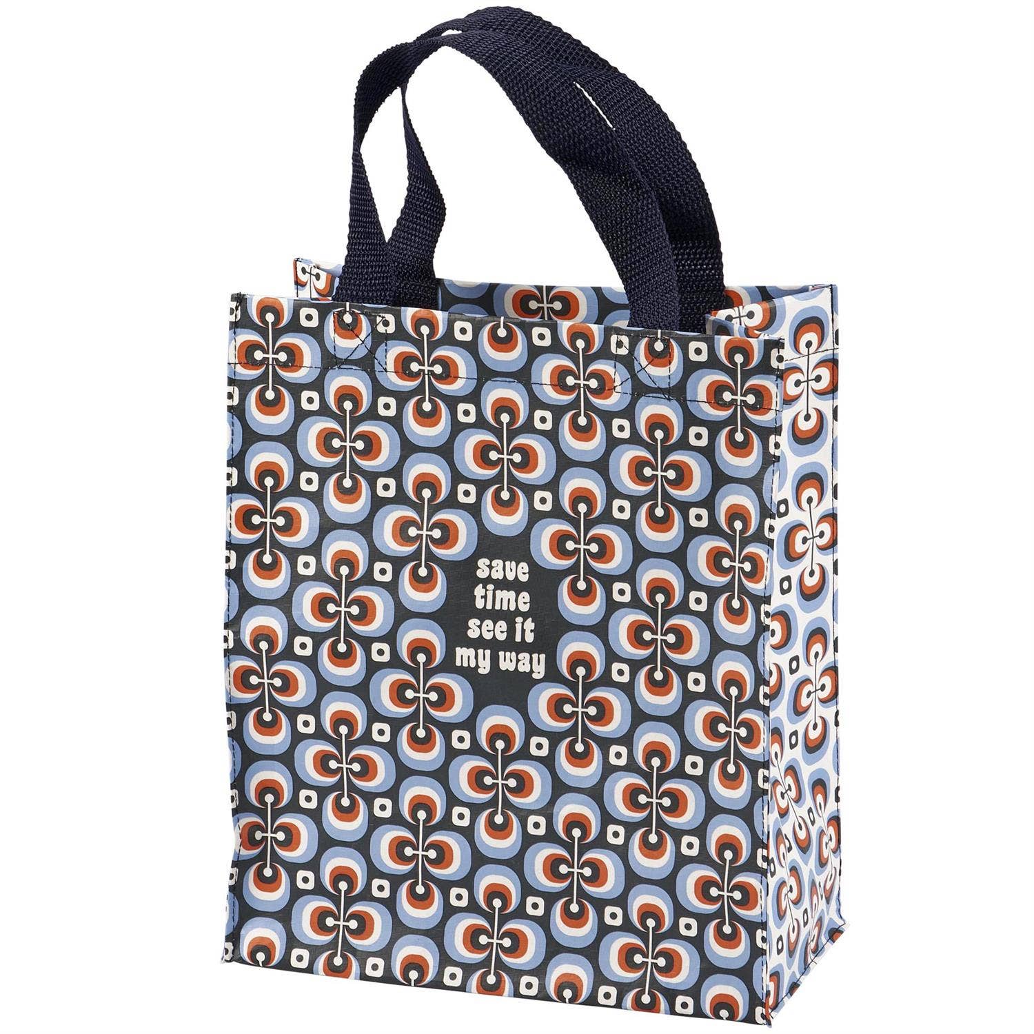 Save Time – See It My Way Retro Reusable Tote