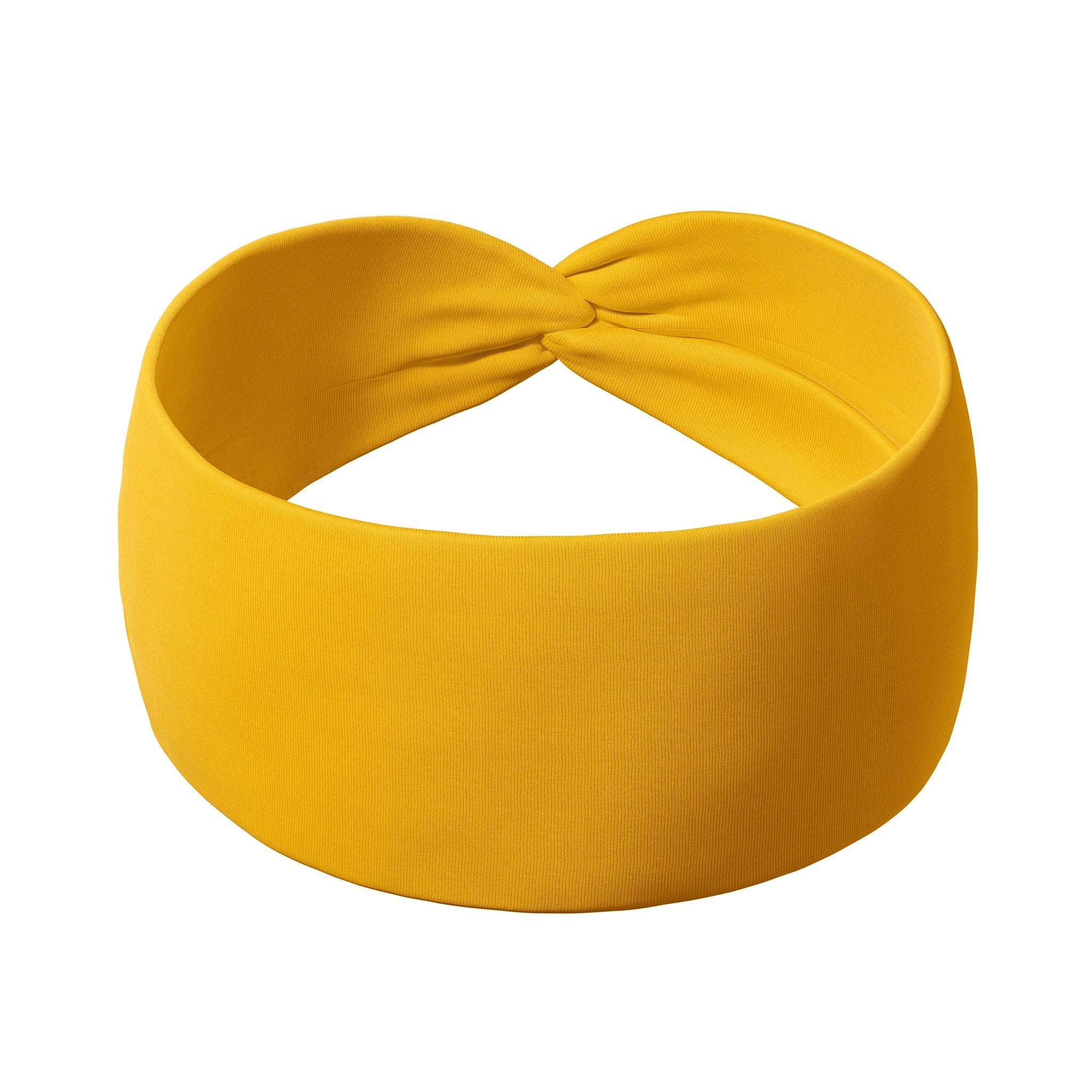 Lilac Market Headband: Mustard Yellow (Non-Slip, Ultra-Soft, 3-in-1 Twist Style)