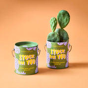 Prickly Pear Cactus Grow Kit 'Stuck on You'