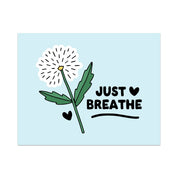 Just Breathe Framed Art Print