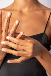 Fine Line Hand-Drawn Temporary Tattoo Pack
