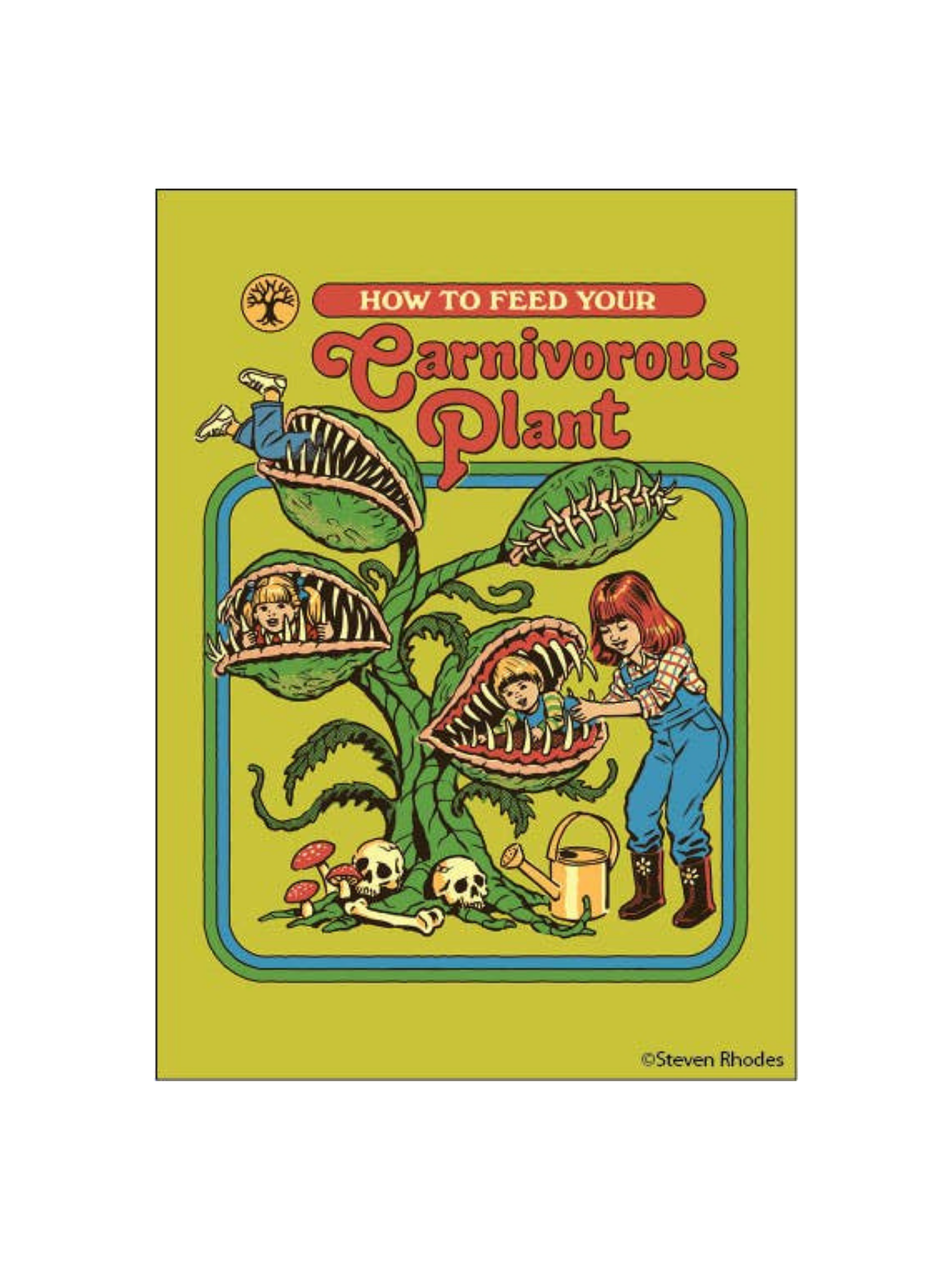 How to Feed Your Carnivorous Plant Funny Magnet