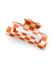 Checkered Hair Claw Clip