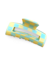 Checkered Hair Claw Clip