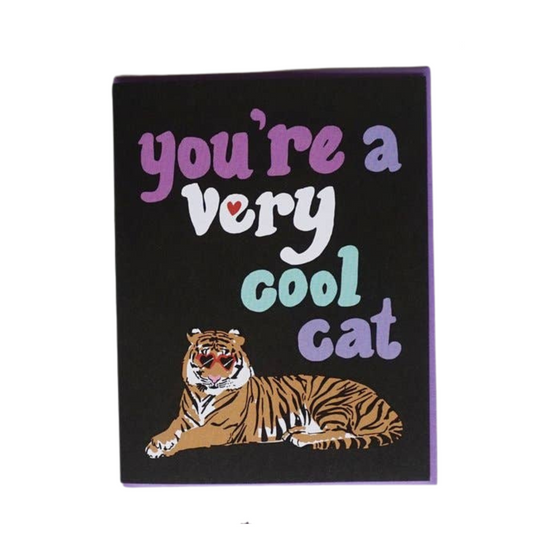 You're A Very Cool Cat Card